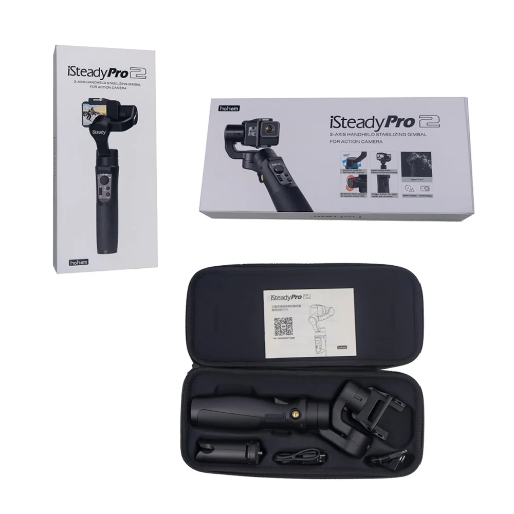 Гидростабилизатор Hohem iSteady Pro 2 гидростабилизатор для GoproOsmo Action SJCAM Спортивная экшн