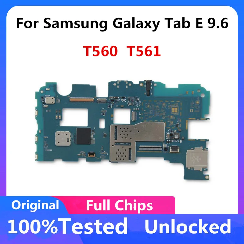 Для Samsung Galaxy Tab E 9 6 T560 T561 8GB системная плата разблокирована материнская с системой
