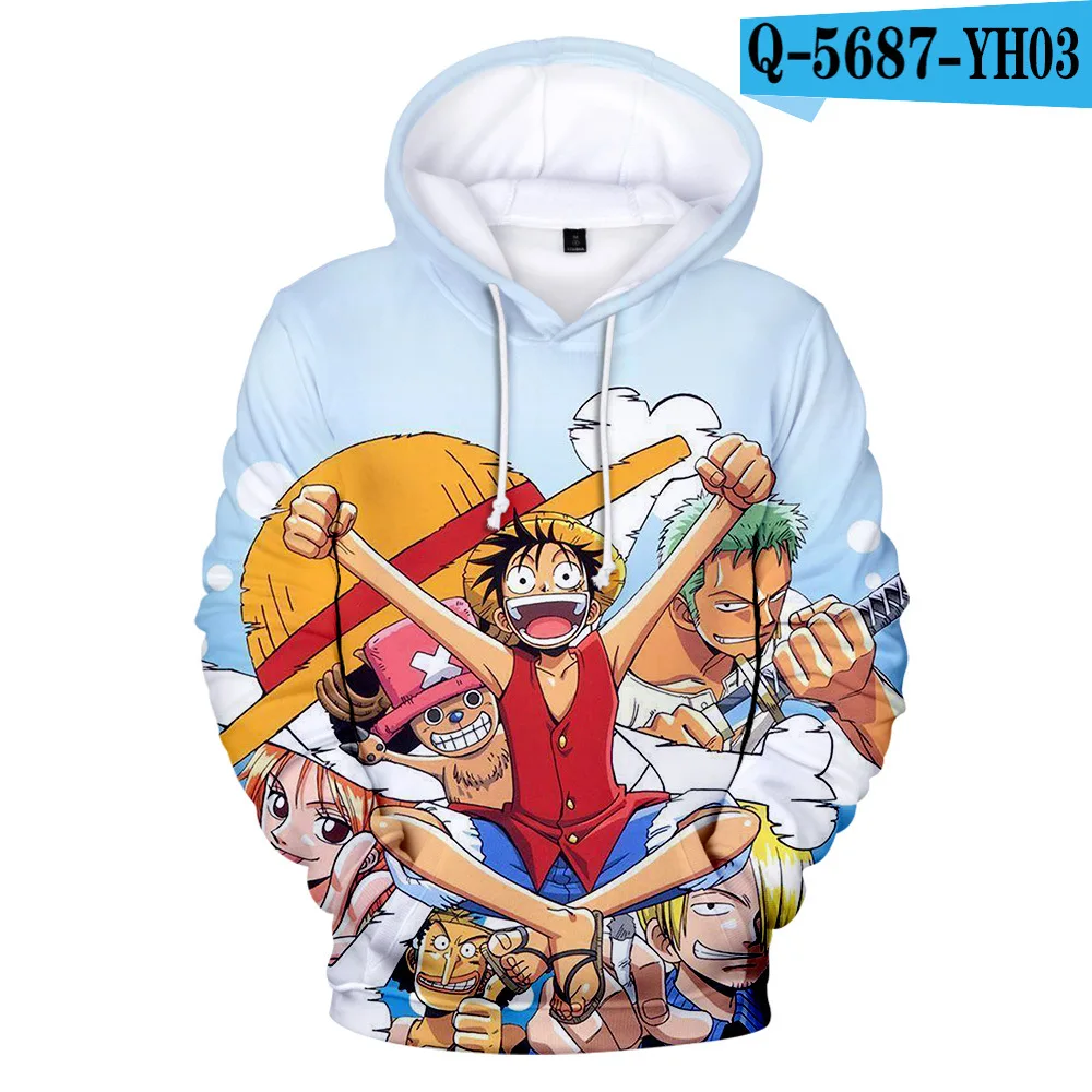 

Anime Naruto One Piece Japan Boys Girls Children Hoodie Sweatshirt 3D Printed figure poster Cospaly Costume Hip Hop Streetwear