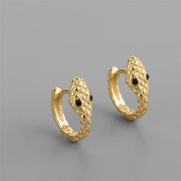 new fashion womens jewelry gold snake earrings creative star moon cross earrings girl birthday party gift jewelry high quality