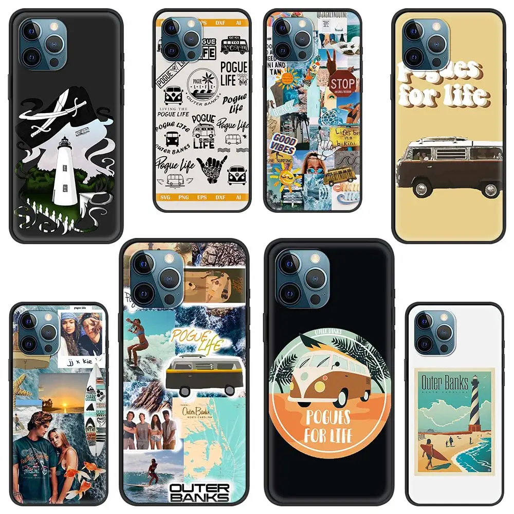 

Pogues Life Outer Banks Black Soft Shell For Mi Poco F3 X3 GT M3 CC9 Pro X3NFC A3 A2 F3 F1 CC9E Note 10 Lite Silicone Fundas