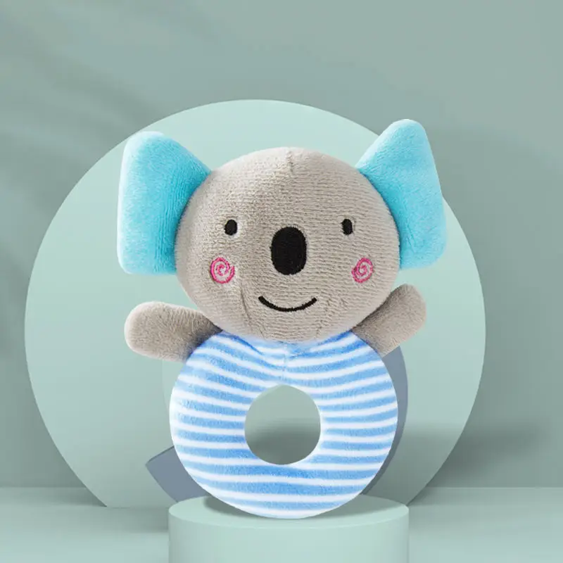 Мультфильм животных Коала Кролик для маленьких встряхивание колокольчик