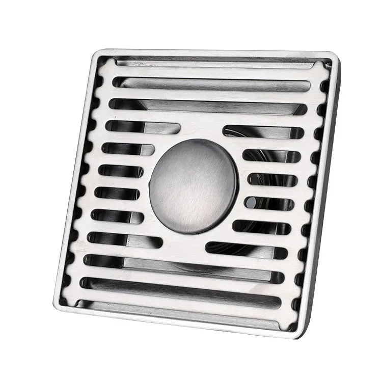 Утолщенный 304 сток в полу из нержавеющей стали насекомых и дезодорант ванная