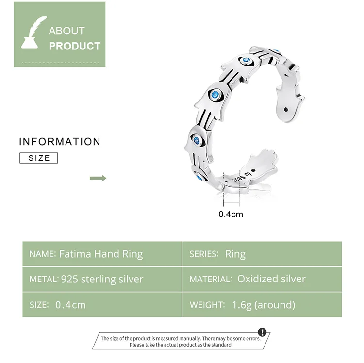 Женское регулируемое кольцо с цирконом в виде ручки | Украшения и аксессуары