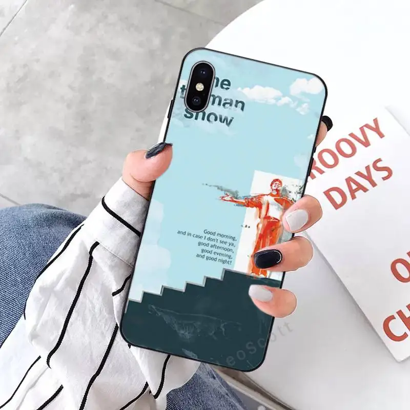 

The Truman Show American tv show Phone Case for iPhone 11 12 pro XS MAX 8 7 6 6S Plus X 5S SE 2020 XR luxury design brand shell