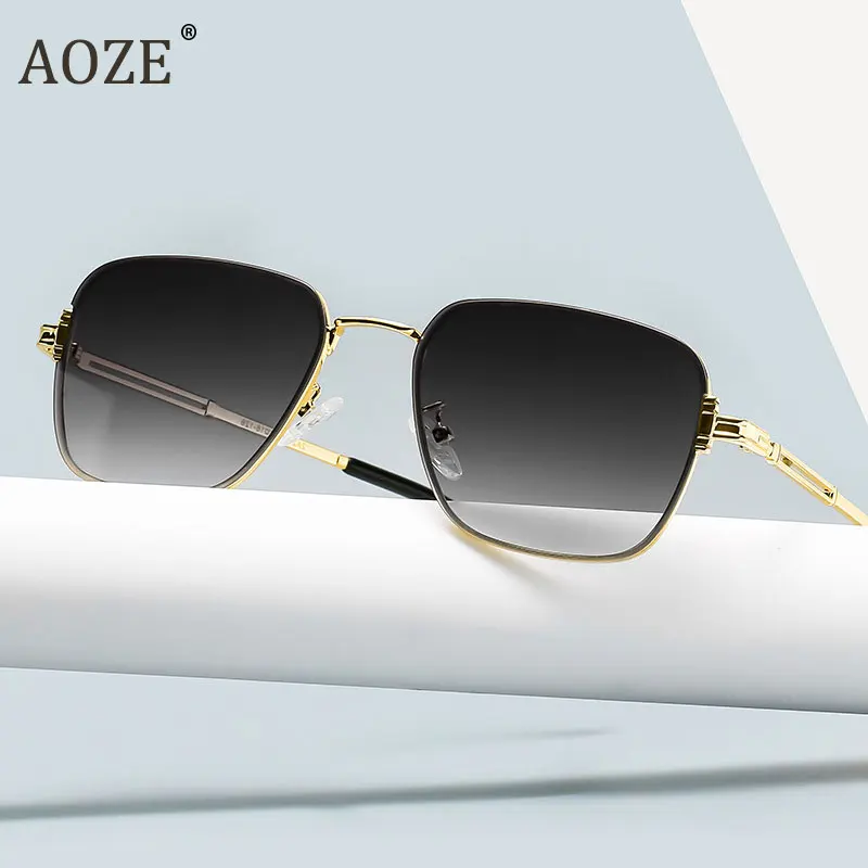

Aoze 2021 platz sonnenbrille fÃ¼r mÃ¤nner und frauen retro moda rua persÃ¶nlichkeit tendÃªncia glÃ¤ser uv400 oculos de sol