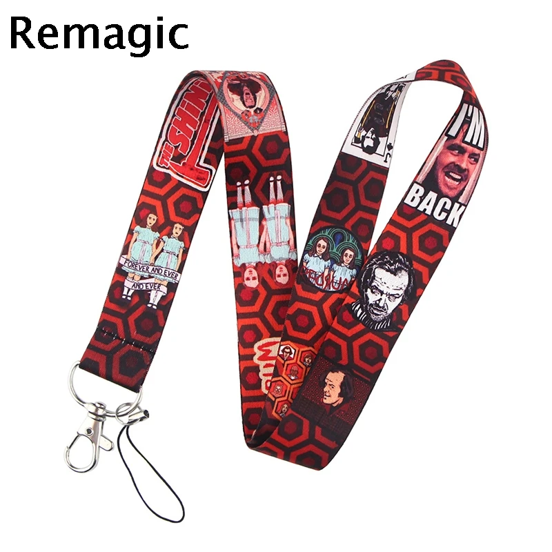 

horrible movie The Shining Lanyard for Keys Phone Cool Neck Strap Lanyard for Camera Whistle ID Badge Cute webbings ribbons