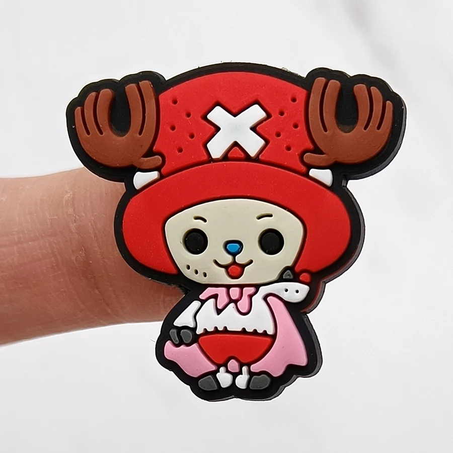 Novelty Design Japan Anime PVC Shoe Charms Sandal Accessories DIY Shoe Buckle Decoration Jibz For Croc Charms Kids Party Gift