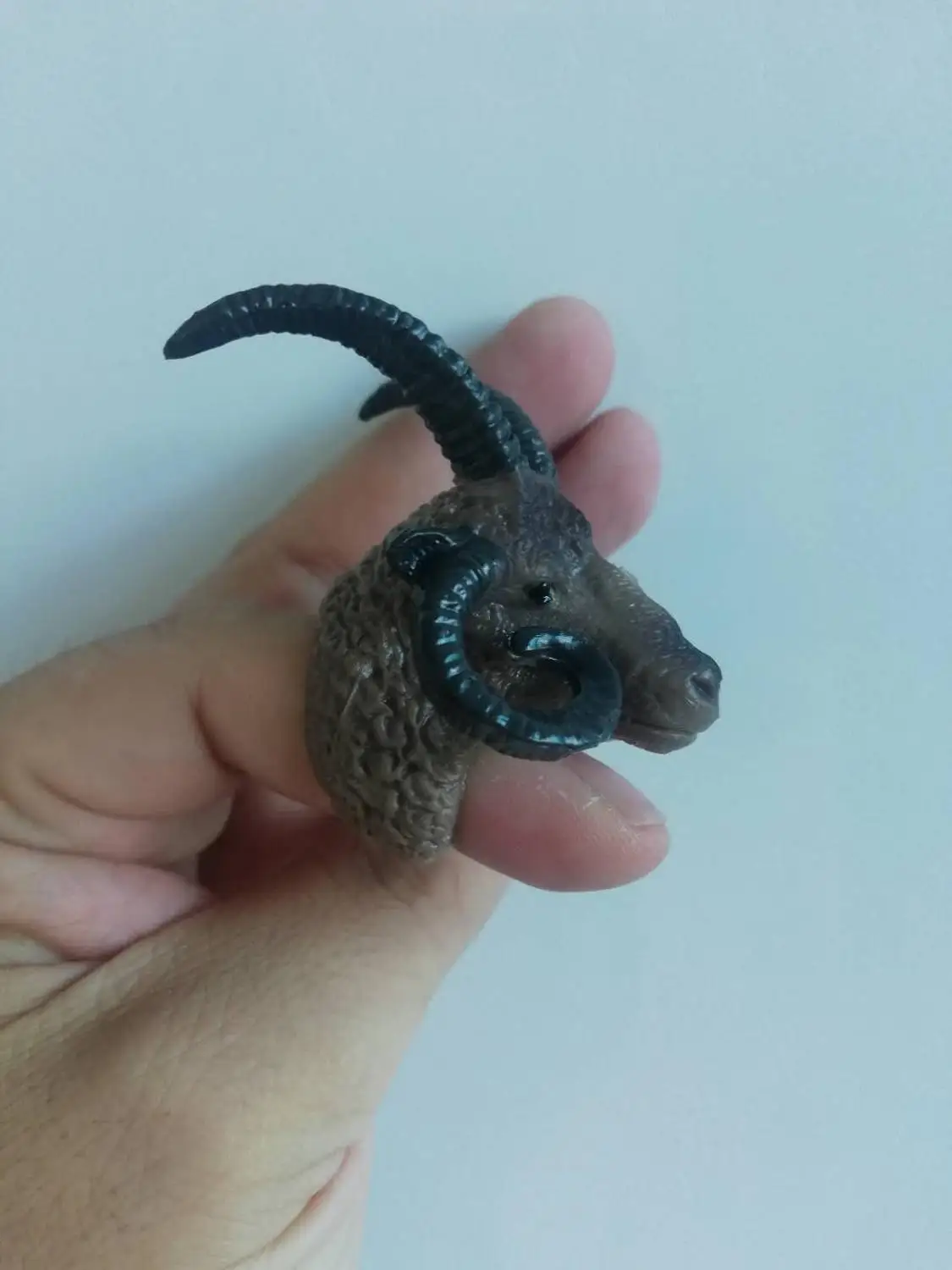 

New Trendy Personalized Cute Adjustable Corners Goat Sheep Mutton Ring