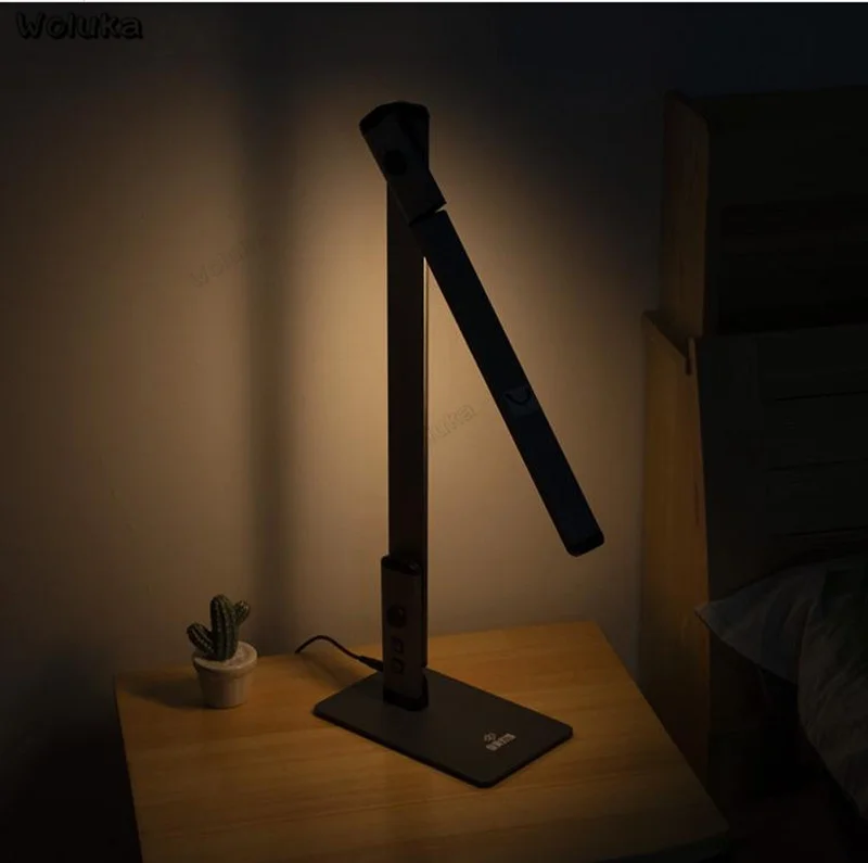 Светодиодная настольная лампа для защиты глаз приглушаемый светильник чтения