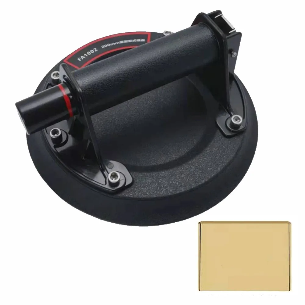 

8inch Vacuum Suction Cup 200kg Bearing Capacity Heavy Duty Vacuum Lifter for Granite Glass Lifting