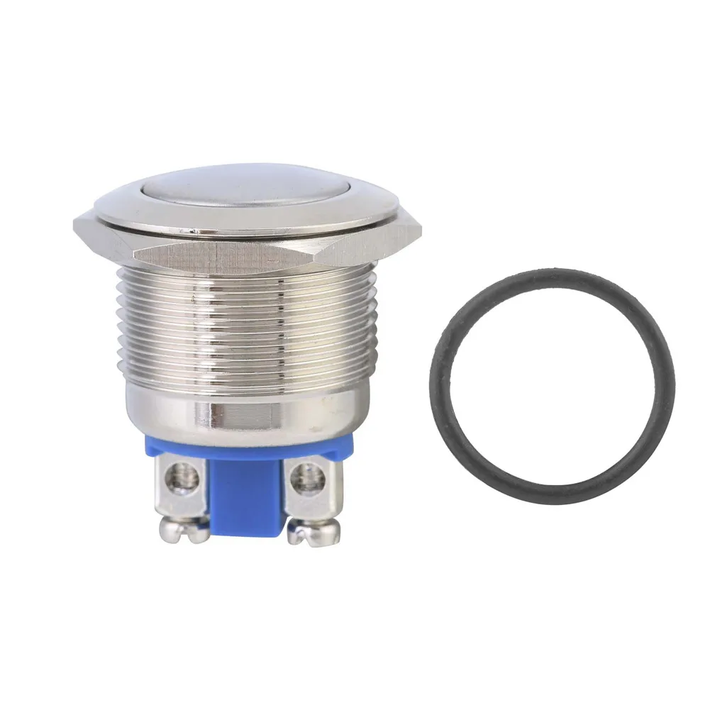

Metal Momentary Nickel-Plated Copper Switch Power Push On Stainless Steel
