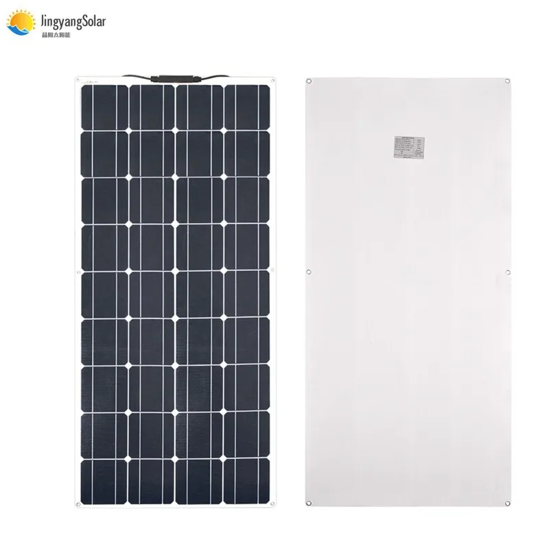 100W Гибкая Панели солнечные монокристаллическая гнущаяся солнечная батарея 12v батарея зарядное устройство с высоким качеством и низкой ценой