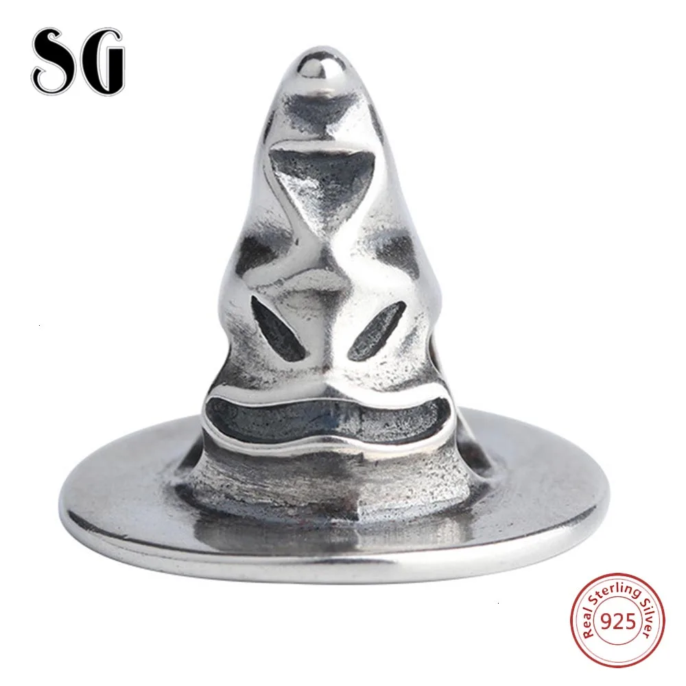 Волшебная ветка шляпа из стерлингового серебра 925 пробы панк Зло ведьма