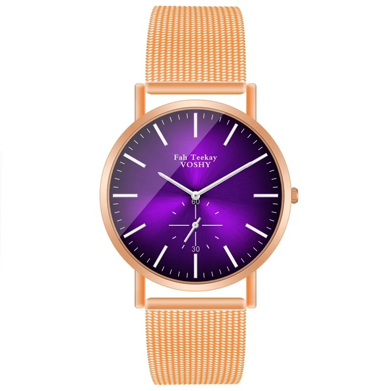 

Fashion Femme Modern Women Watches Rose Gold Quartz Wrist Watch Womens Watches Mesh Strap Casual Ladies Watch Reloj Mujer