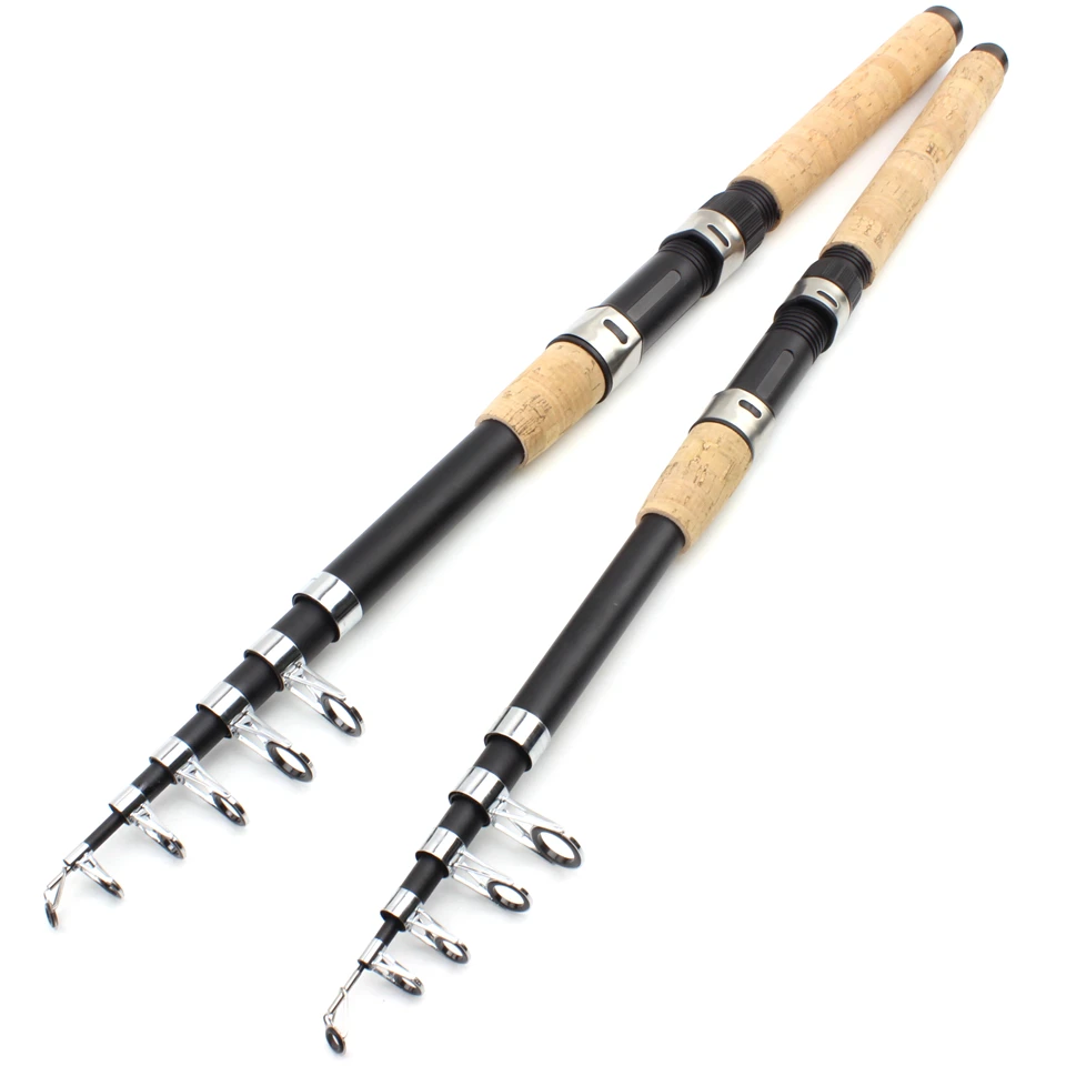 Карбоновая телескопическая рыболовная удочка спиннинг вес приманки 30-2 1 Г с