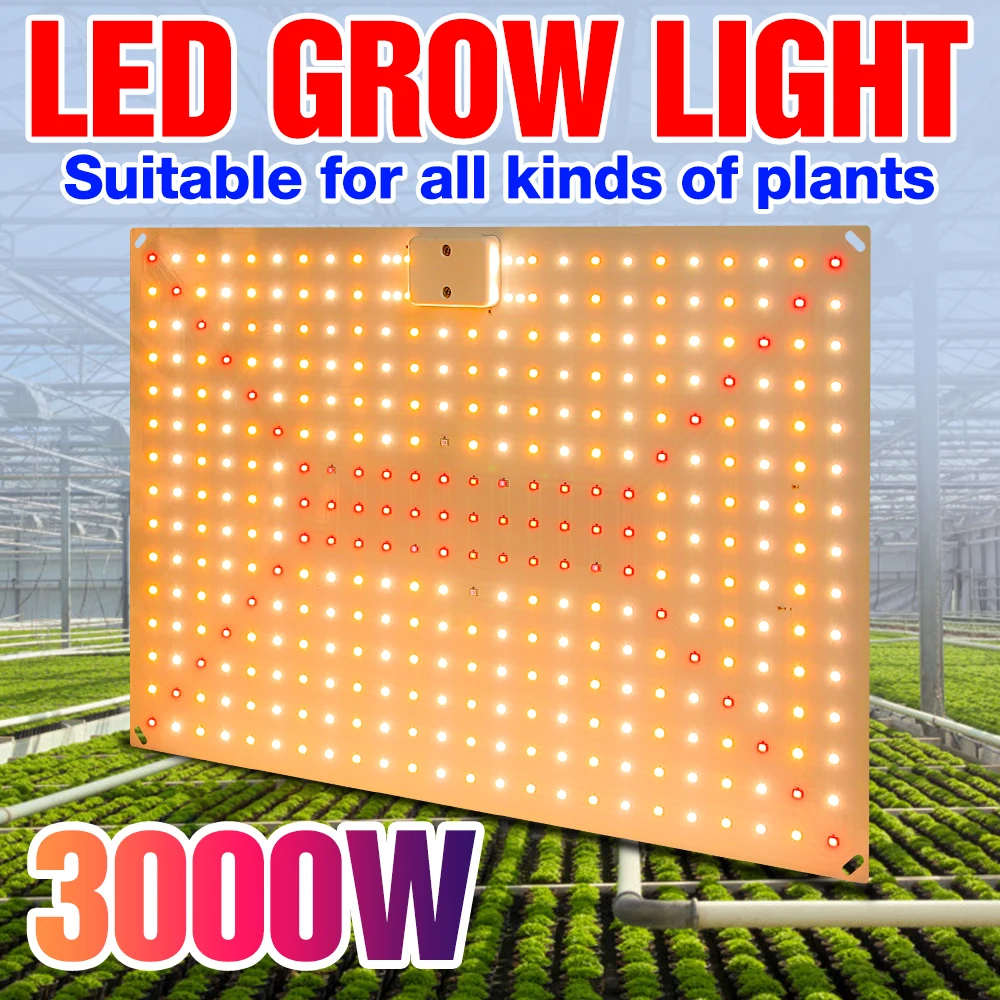 

2000W Phyto Lamp Full Spectrum LED Grow Light Bulb Indoor Lighting Plant Lamp LED Growth Tent Hydroponics LED Panel Lampara 220V