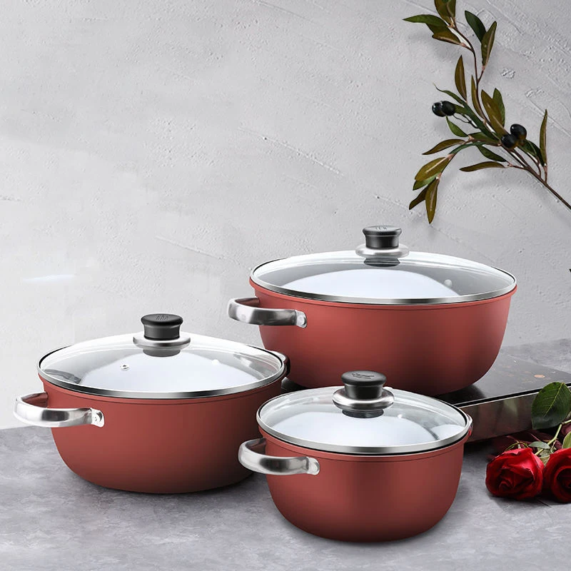 

Soup Pot Non-stick Pot Thick Soup Stew Pot Cook Noodles Hot Milk Porridge Pot Gas Cooker Universal Induction Pot Instant Pot