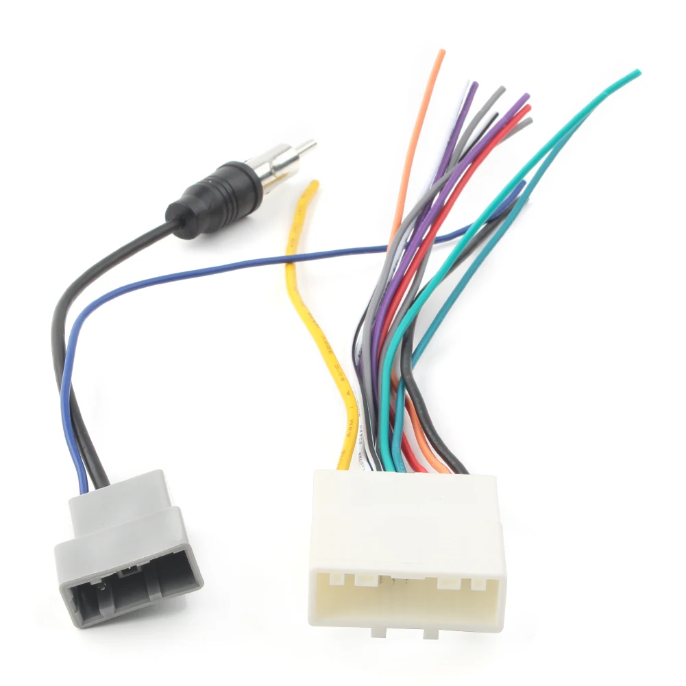 Автомобильный радиоприемник стерео проводка + антенный адаптер Combo для Nissan Pathfinder