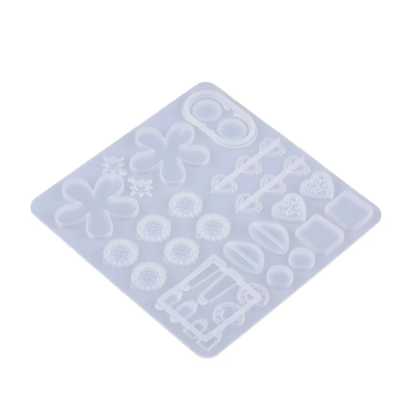 

Earring Pendant Resin Molds Silicone Mold For DIY UV Resin Epoxy Dried Flower Jewelry Making Casting Moulds Jewelry Tool