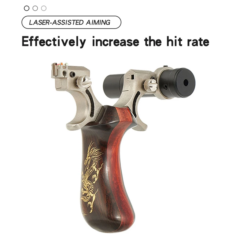 

Big Power Rubber Band Slingshot High Precision Catapult Professional Fast Bow Hunting Accessories For Outdoor Shooting Practice