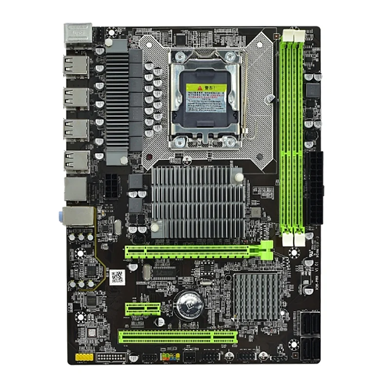 

Материнская плата для компьютера X58, набор для настольных игр с памятью RECC 1366-Pin DDR3, поддерживает процессор X5650 I7CPU