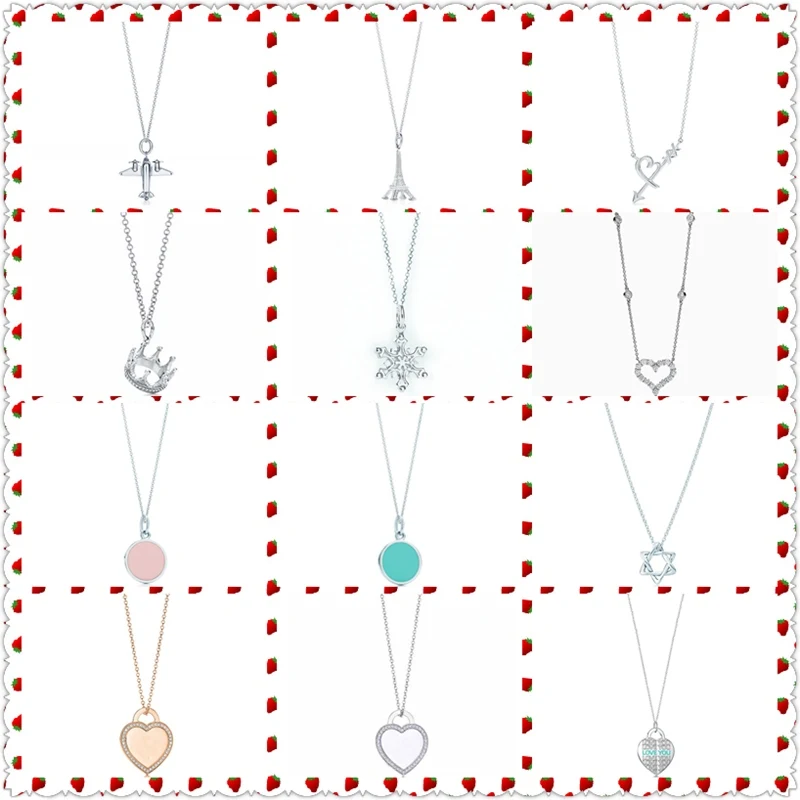 1:1 S925 стерлингового серебра натуральная самолет Эйфелева башня в форме короны с