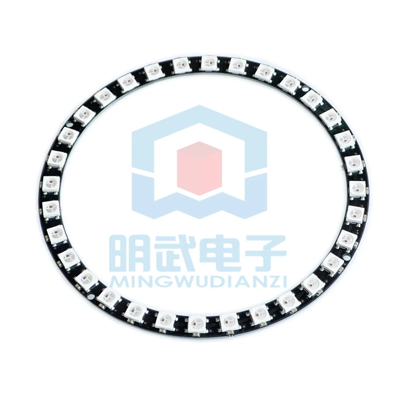 32 битный WS2812B 5050 RGB светодиодный встроенный экран с полноцветным световые приборы