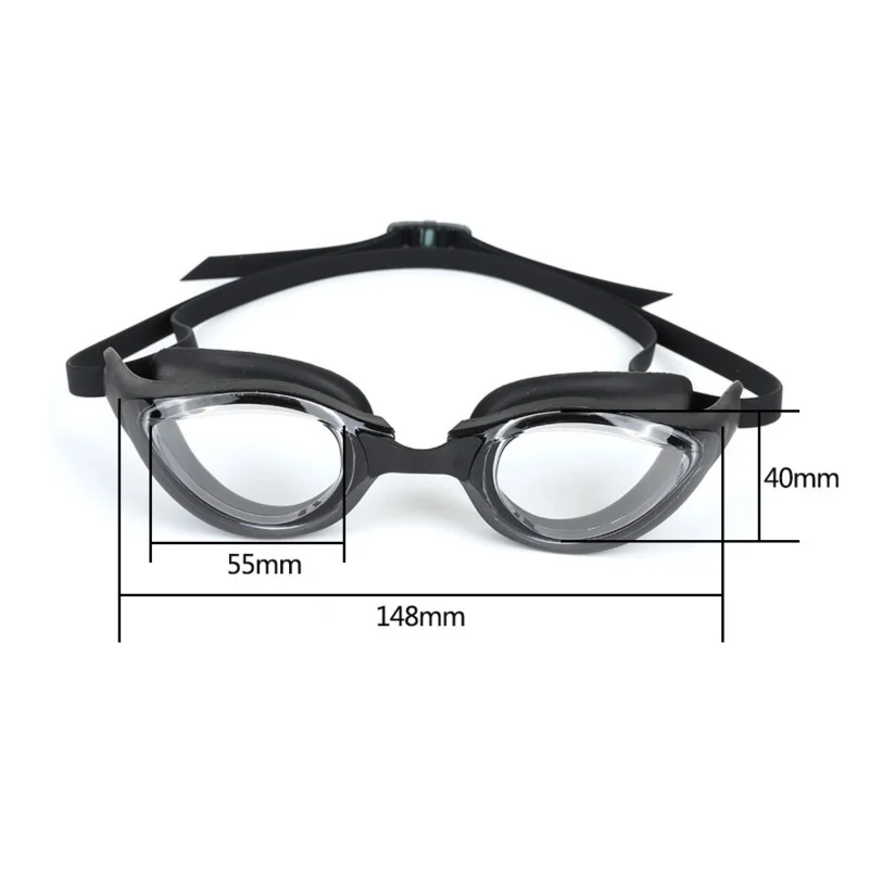 

Adjustable Swimming Goggles Anti-fog Waterproof Swim Goggles Pool Equipment for Men Women Diving Eyewear UV Protection ML