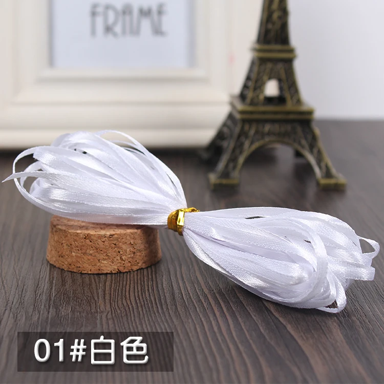 1/8 &quot3 мм разные цвета вариант сатиновая подарочная лента упаковка