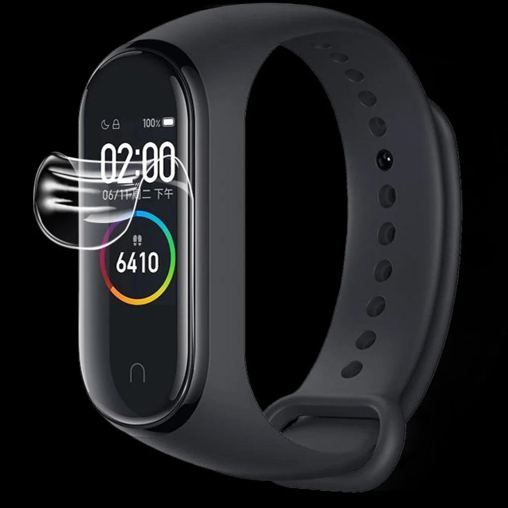 Стекло для Xiaomi Mi Band 4 3 Защитная пленка экрана NFC аксессуары смарт браслета