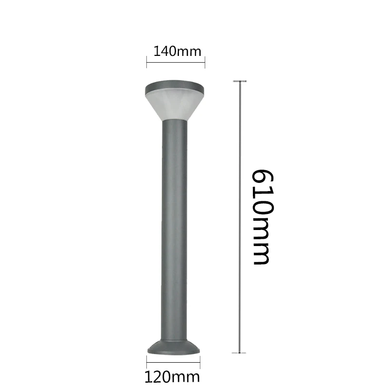 Современный минималистичный Газон лампа трава/сад/Сад огни. Наружные