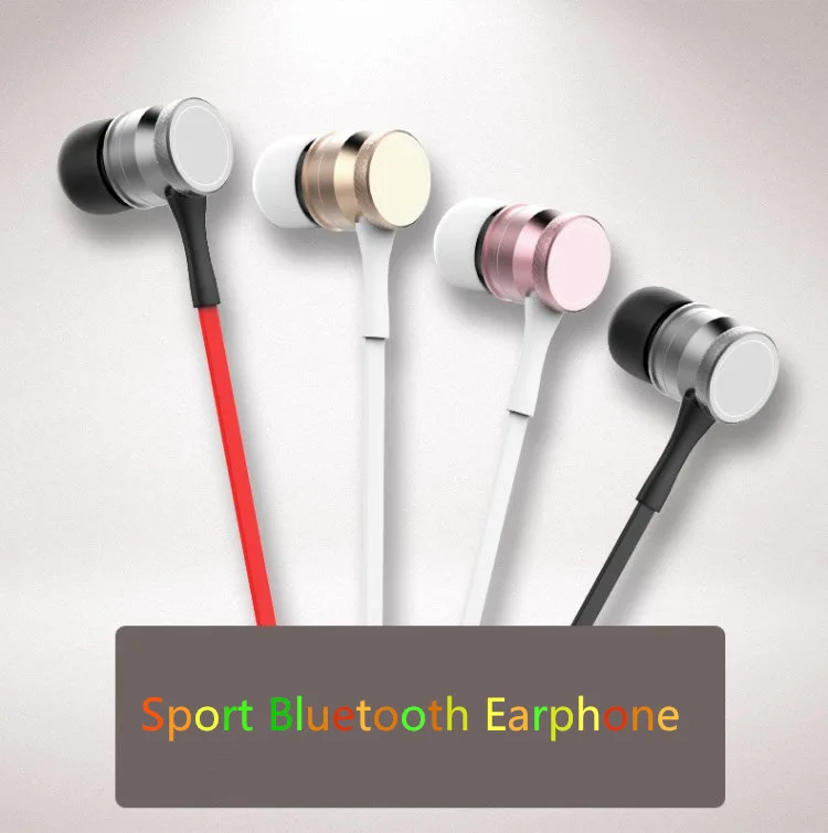 

Magnetic Earbuds Bluetooth Headphone H5 Stereo Sport Neckband Headsets Music Headphones With Mic For All Phones For Xiaomi