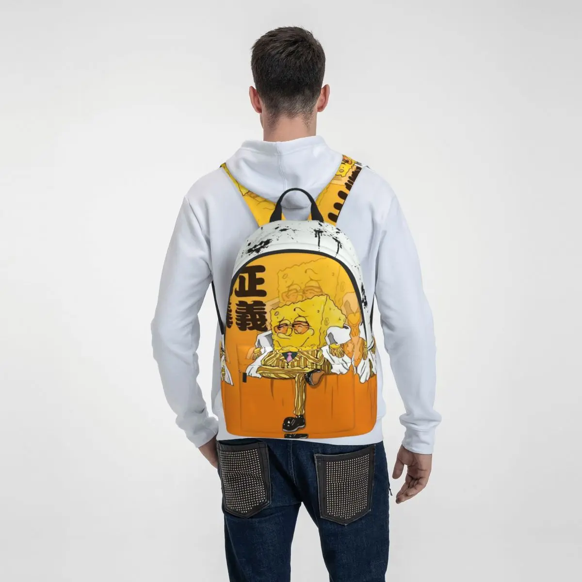 

Japanese Anime Backpack Team MARINE Backpack Trending Bag Student Bags for Man Woman