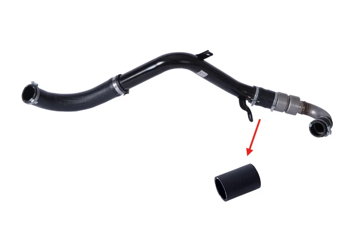 

TURBO HOSE EXCLUDING METAL PIPE HOSE SHOWN WITH ARROW 6 M516C646BB 1478628 6 M516C646BA 1417961