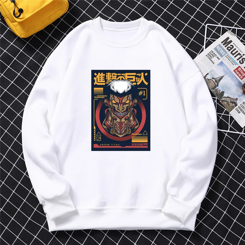 

Hot Sale Anime Attack on Titan Men Hoodie Cartoon Graphic Hoody Manga Harajuku Sweatshirt Unisex Casual Pullovers Male Clothes
