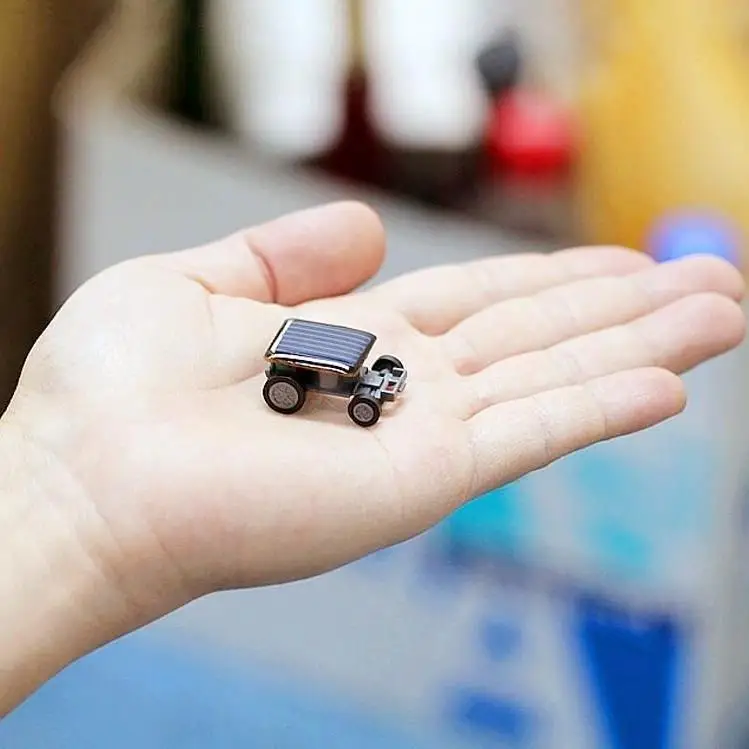 

Solar Car Mini Toy Car Smart Car Solar Mini Toy Educational Gadget Gifts for Children