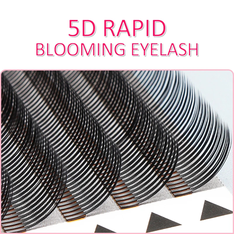 Ресницы 5D с эффектом быстрого цветения натуральные цветущие ресницы ручной