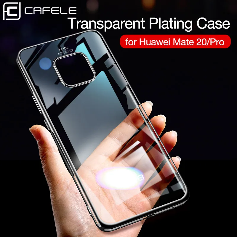 Cafele новейший чехол с покрытием для Huawei Mate 20 Pro X мягкий Ультратонкий силиконовый