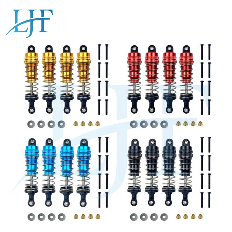 

LJF 4 шт. металлический амортизатор для 1/12 MN G500 MN86K MN86KS MN86 MN86S 4WD гусеничный внедорожник Радиоуправляемый автомобиль обновленные детали L190