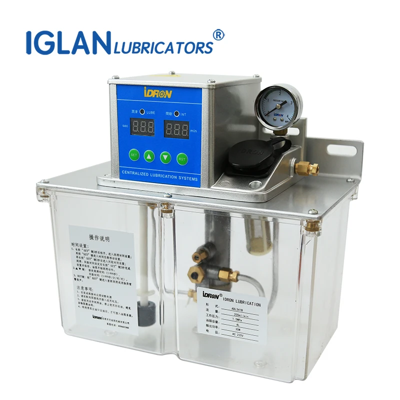 Насос для автоматической смазки IGLAN ADL1 110 В 220 2 л 3 4 |