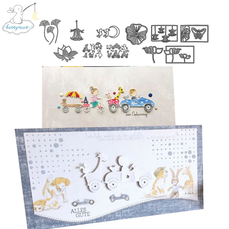 CH 2020 Новое поступление цветочный набор металлические штампы трафареты для