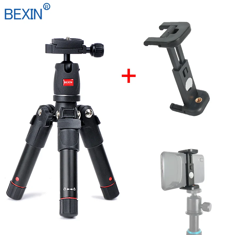 BEXIN мини-штатив dslr настольная камера подставка для телефона штатив Гибкий портативный складной дорожный штатив для dslr камеры с мини-шаровой головкой - Цвет: set 3