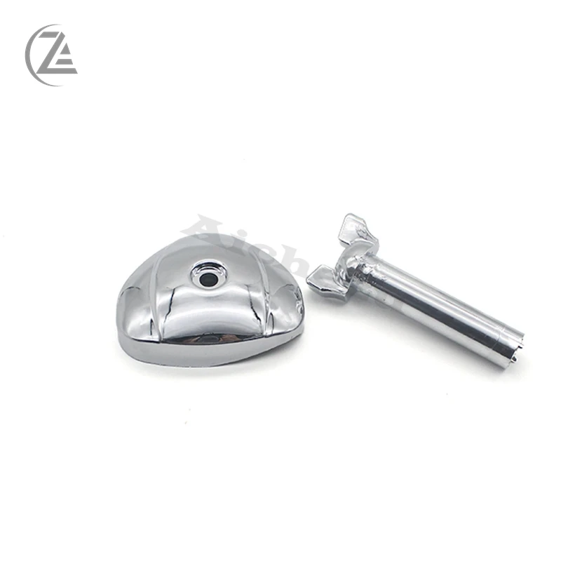 

ACZ Motorcycle Silver Fuel Tank Switch Handle and Carburetor Cover for HONDA Steed 400 Steed 600 VLX400 VLX600