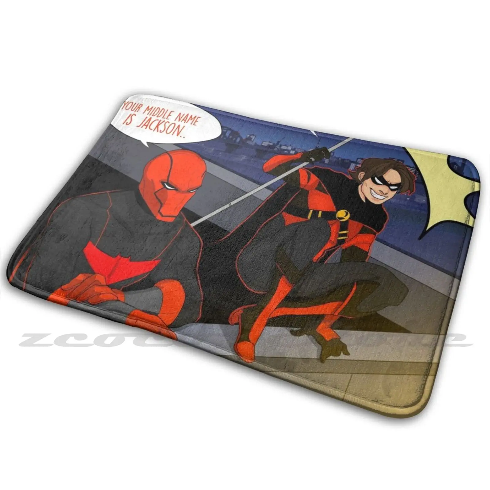 Tim “Danger” Jackson Drake Carpet Water Absorb Non-Slip Door Mat Red Robin Hood Jason Todd | Дом и сад