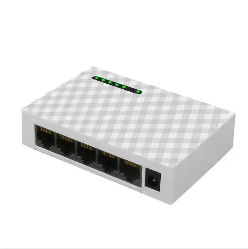 Gigabit Switch 5 портов Ethernet Mini 1000 Мбит/с/1000 Мбит/с Настольный сетевой переключатель RJ45 Hub