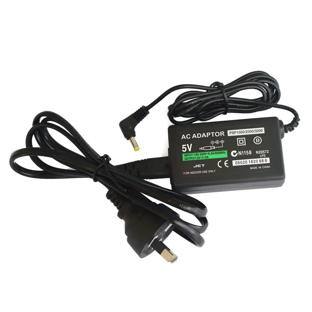 2x перезаряжаемый аккумулятор + Адаптер зарядного устройства переменного тока