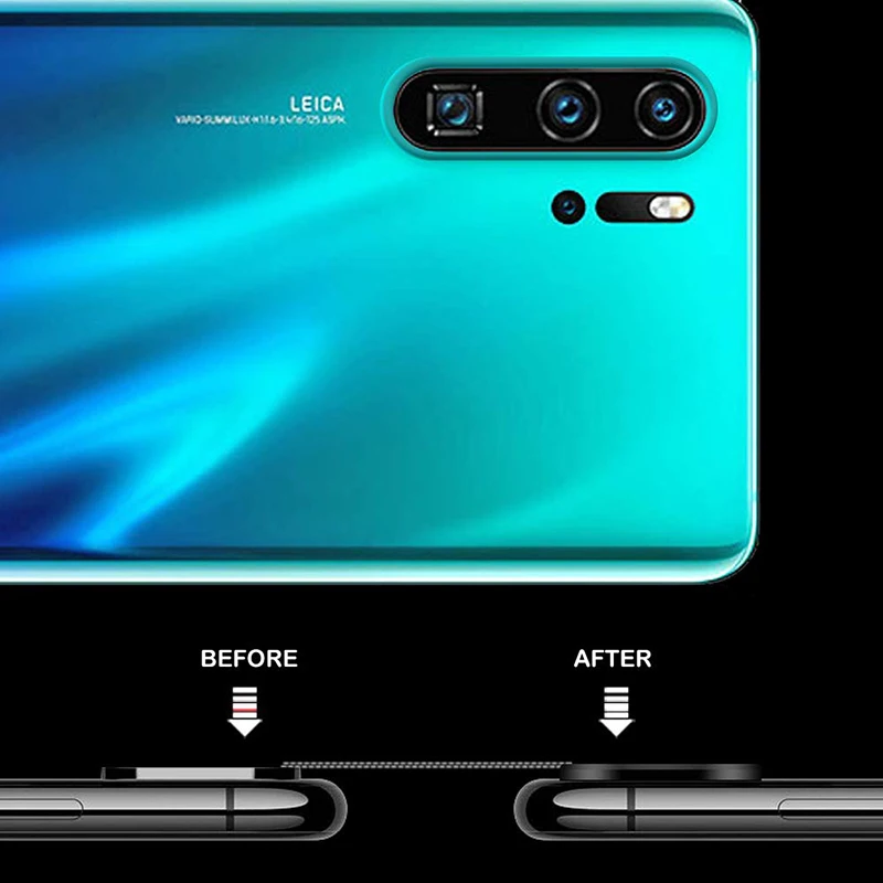 P30 объектив для камеры закаленное стекло huawei Защитная пленка алюминиевый