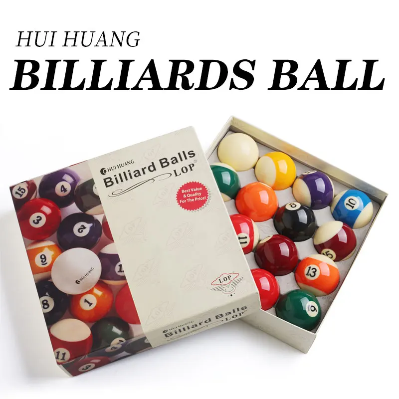 

Classic Style 16pcs Billiard Pool Ball Complete Set 57.2mm Billliards Accessories Resin Balls High Quality Nine Ball 2020