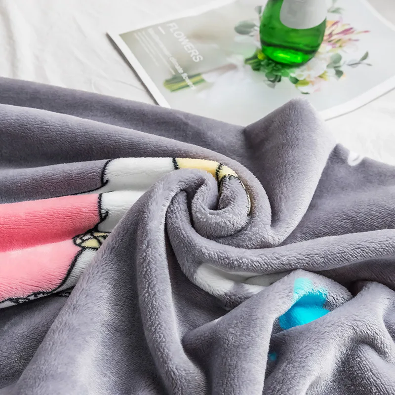 Одеяло в виде серого слона Супермягкие фланелевые простыни спальные чехлы для